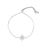 Silver Aurora toggle bracelet