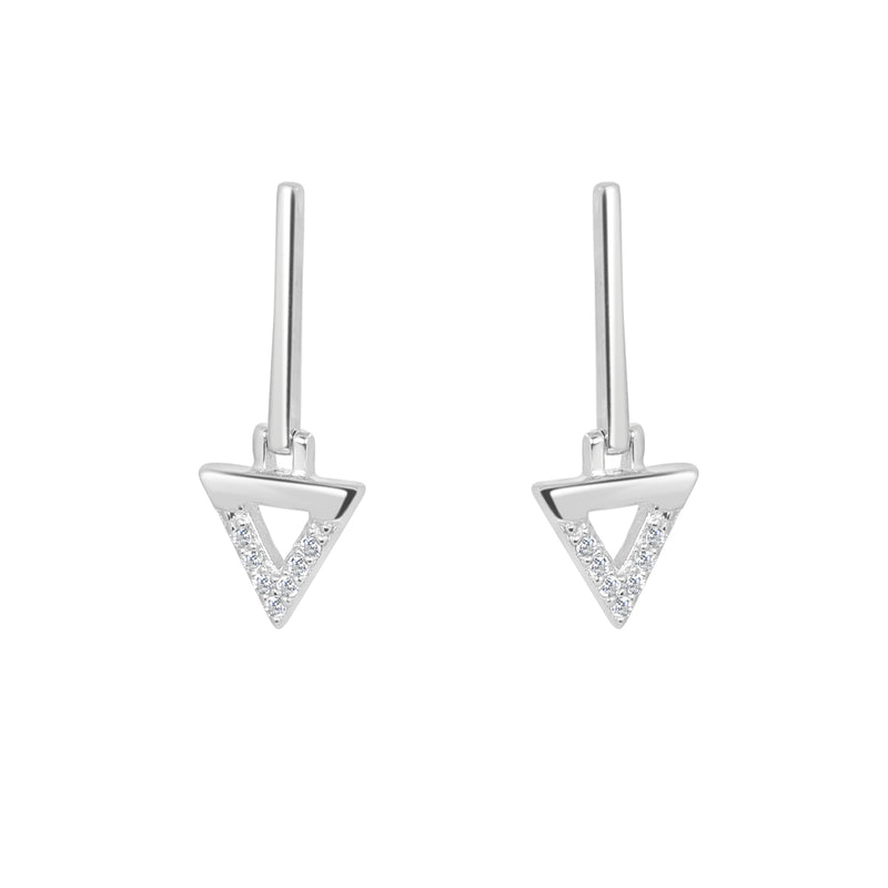 Silver Bermuda bar earrings Women's Jewellery Espree Jewellery
