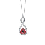 Limited Edition Infinity Poppy Pendant